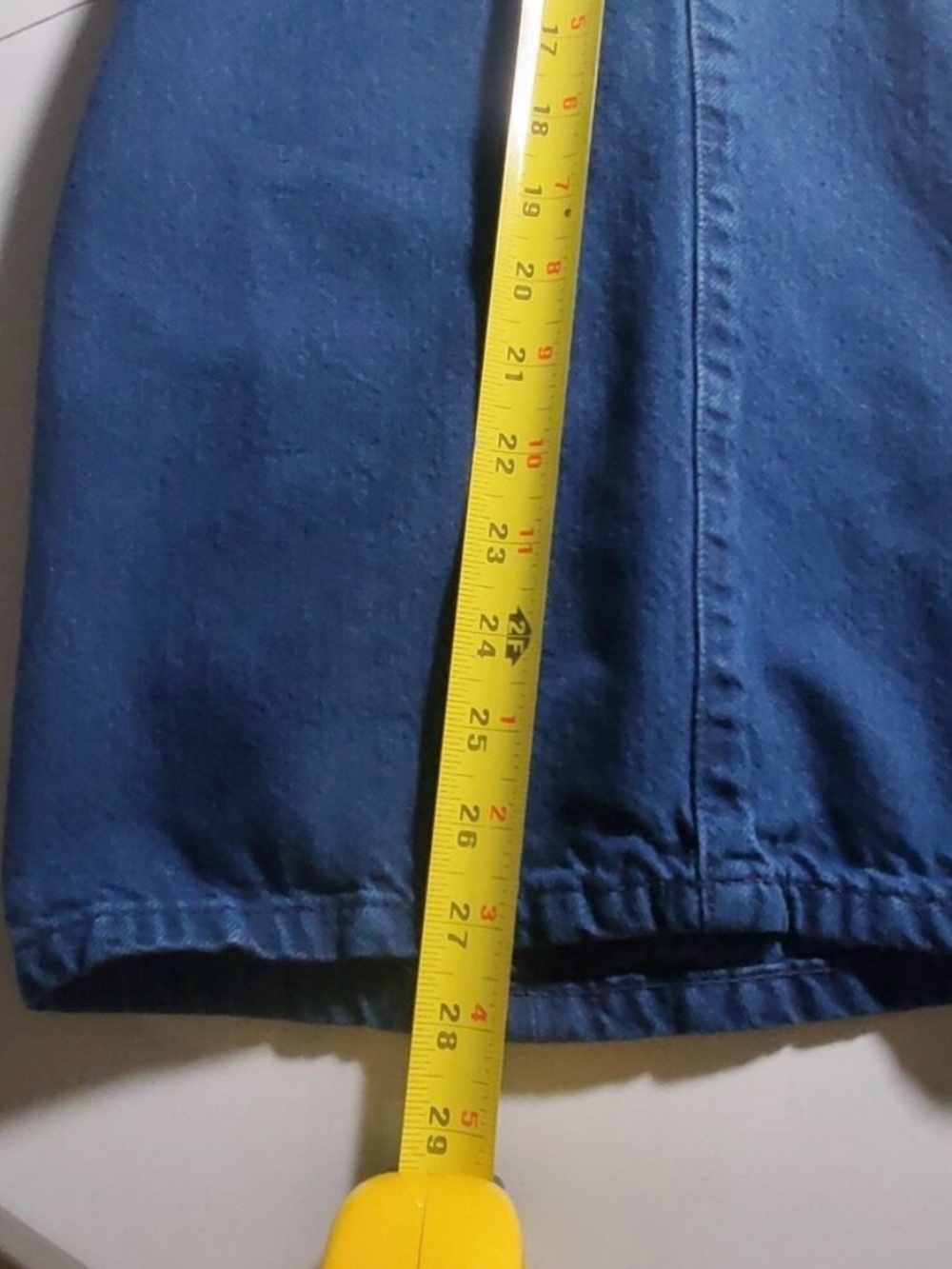 Banana Republic Summer Weight Dark Blue Wide-Leg High-Rise Jeans 12 - Picture 12 of 13